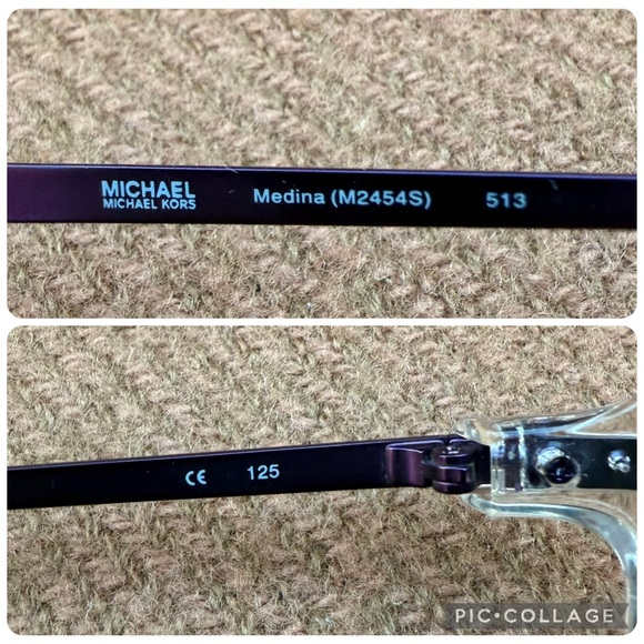 Michael Kors M2454S Medina Sunglasses with black frame - Picture 12 of 13